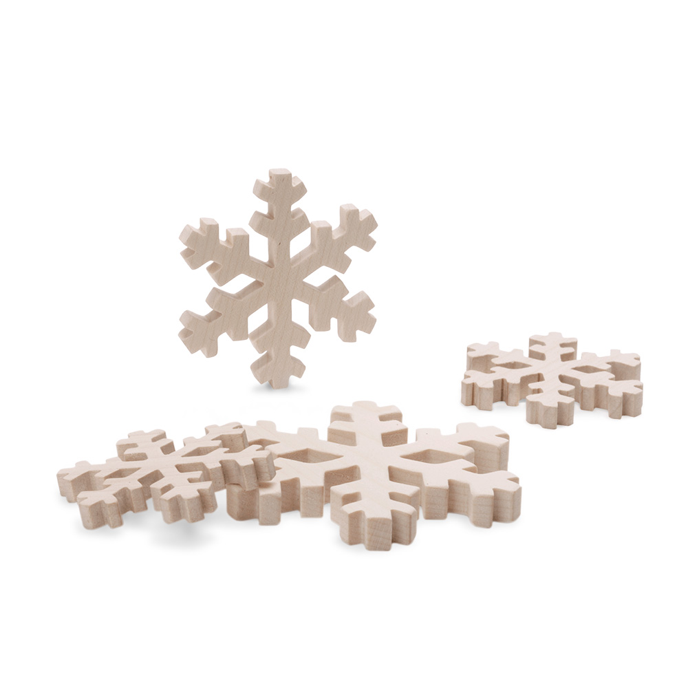 Schneekristall 3er-Set Gr. 2
