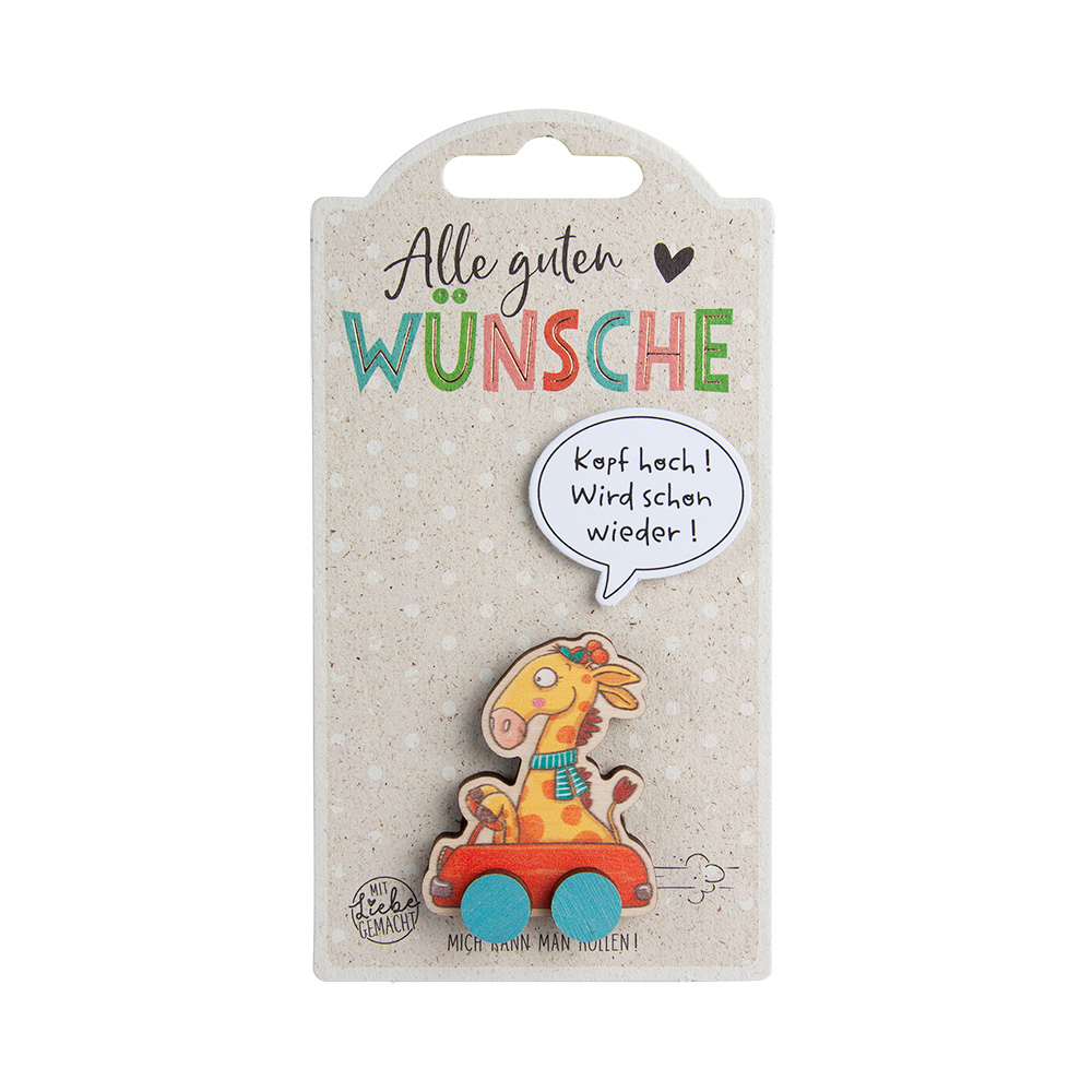 Rollies A - Wünsche: Giraffe "Kopf hoch!..."