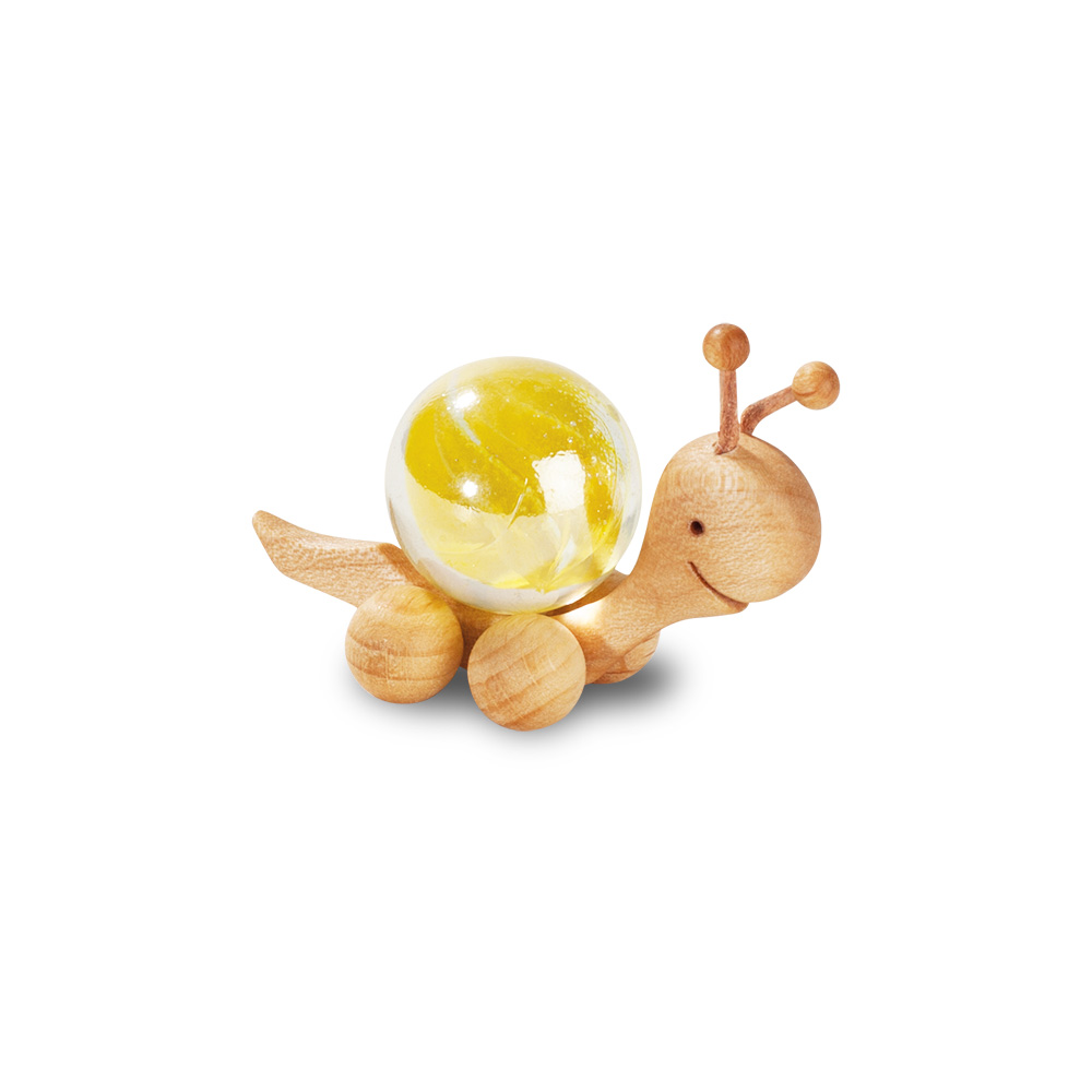 Rollie: Schnecke mit Murmel 2 cm