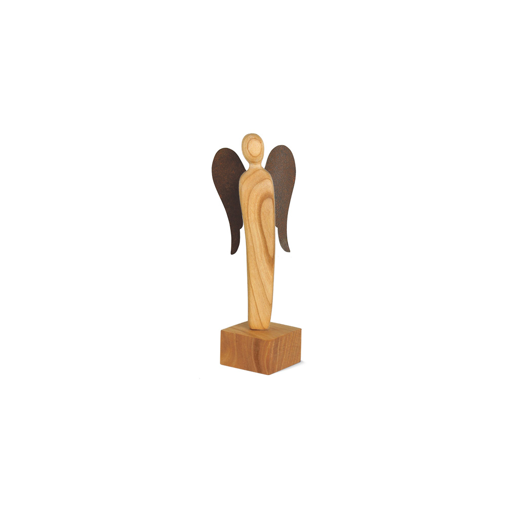 Engel-Skulptur Kirsche Gr. 1