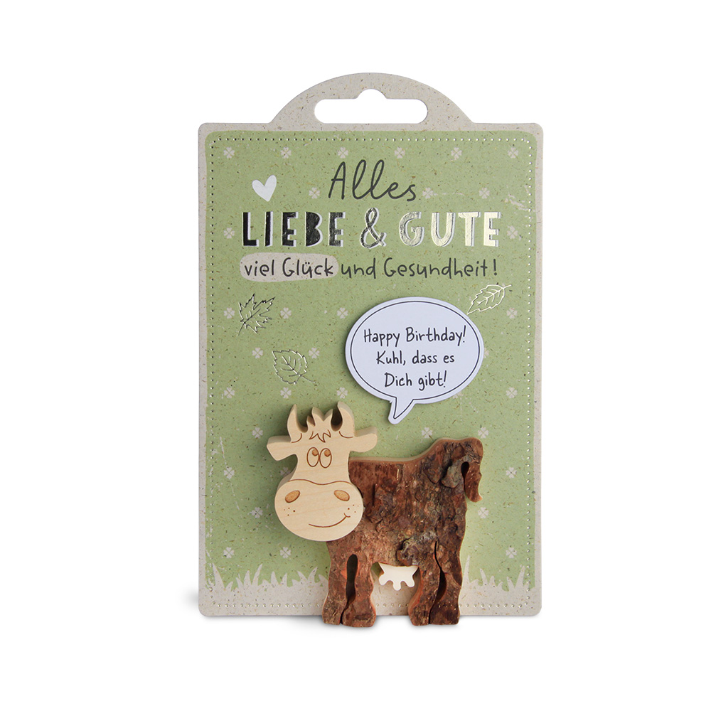 HappyAnimals - Alles Liebe…, Kuh: "Happy..."