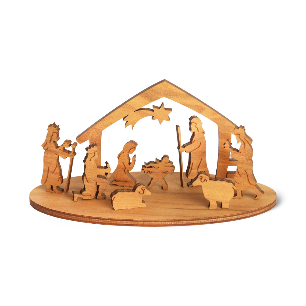 Miniatur Weihnachtskrippe Heilige Nacht
