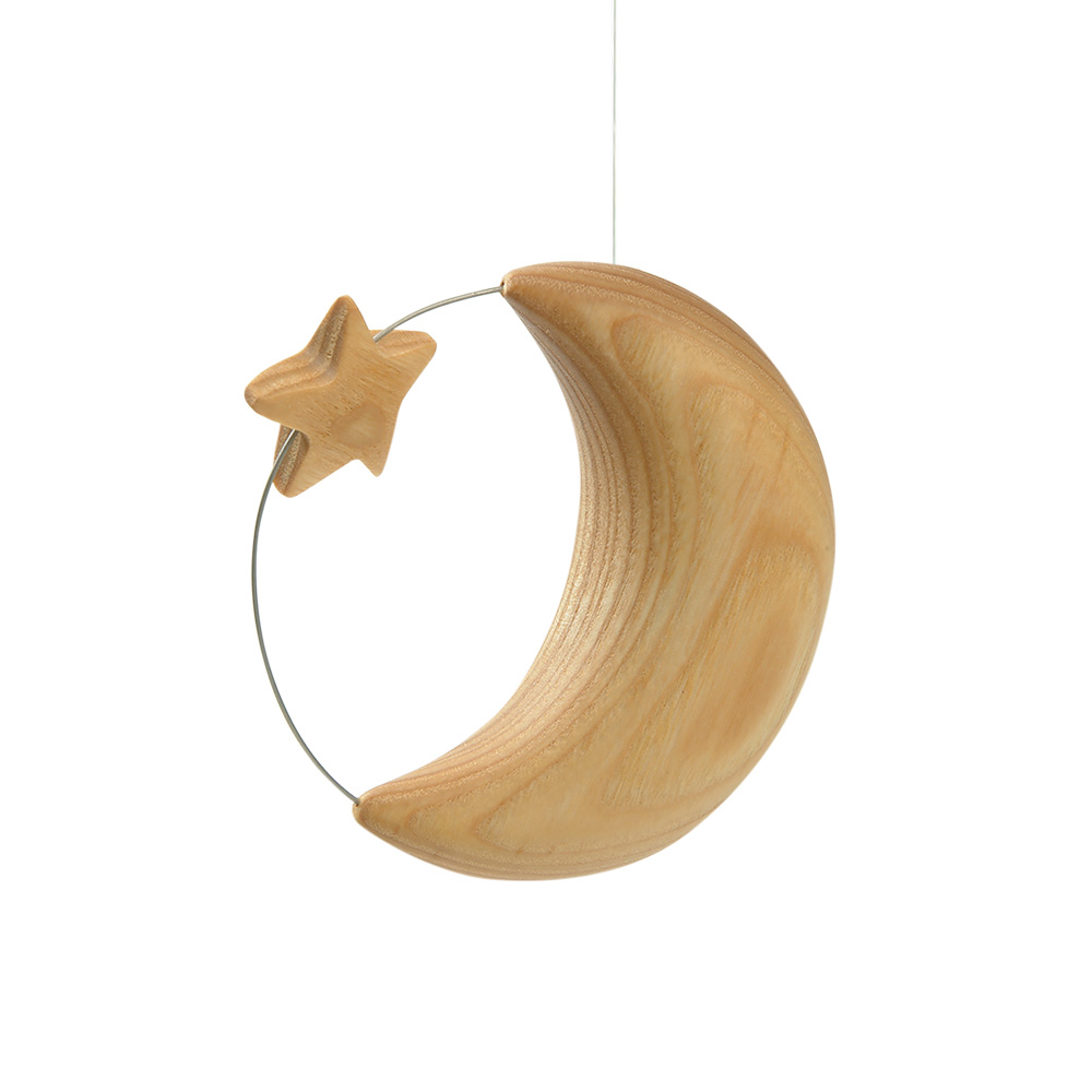 Mond mit Stern geschliffen Gr. 1