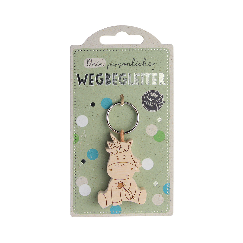 LuckyKeys: Einhorn sitzend